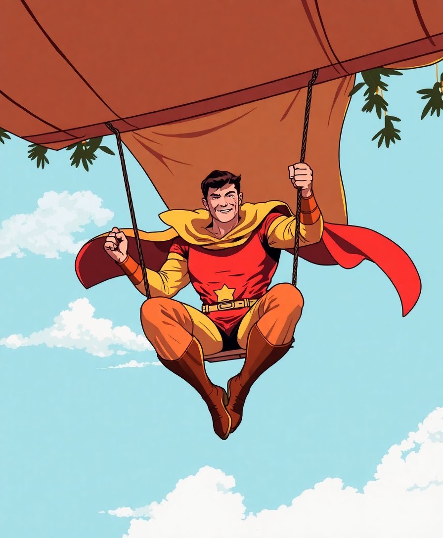 Hero Swinging Paint Numbers Hero Swinging Paint Numbers