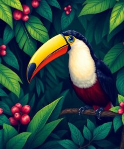 Canopy Toucan Paint Numbers