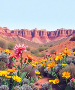 Mallow Oasis Paint Numbers