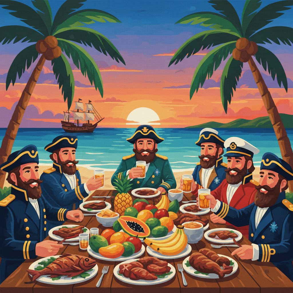vintage-captains-tropical-feast-paint-by-numbers-kit