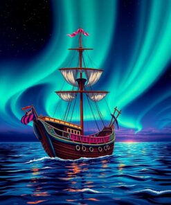 Aurora Galleon Paint Numbers