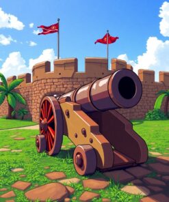 Fort Cannon Paint Numbers