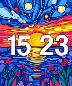 Promenade Glow Paint Numbers