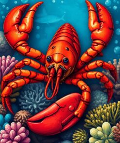 Reef Lobster Paint Numbers
