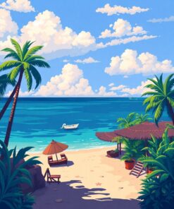 Secret Bay Paint Numbers