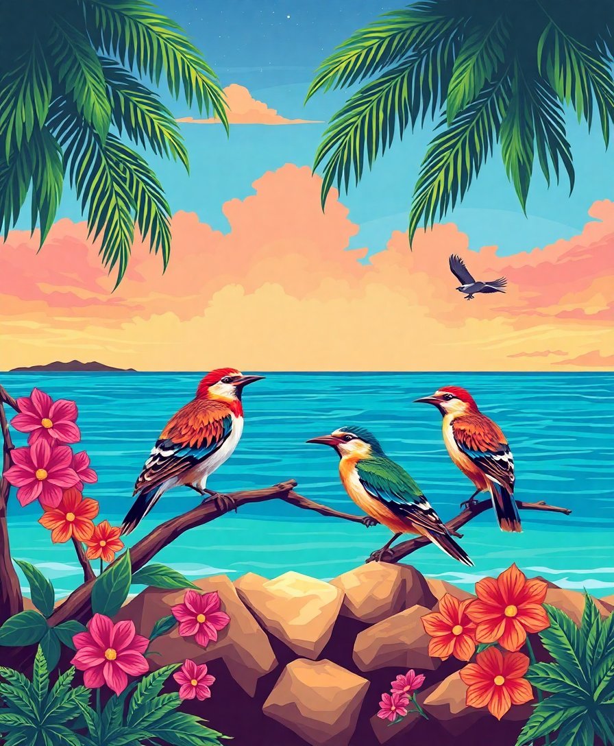 Shore Birds Paint Numbers Shore Birds Paint Numbers