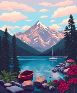 Twin Peaks Paint Numbers