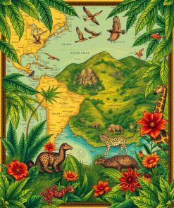 Meets Jungle Paint Numbers