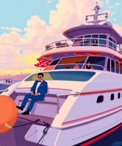 Yacht Stakeout Paint Numbers