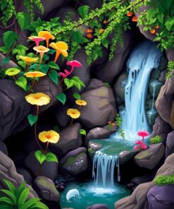 Pitcher Plants Paint Numbers