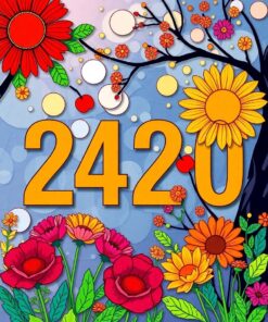 Vine Canopy Paint Numbers