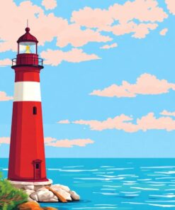 Lighthouse Beacon Paint Numbers