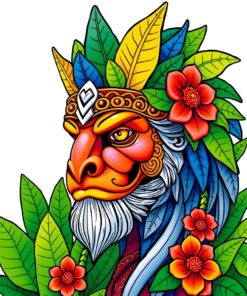 Tropical Figurehead Paint Numbers