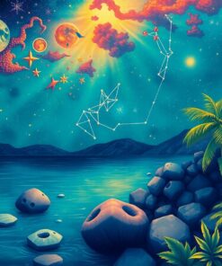 Tropical Lagoon Paint Numbers