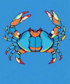 Blue Crab Paint Numbers