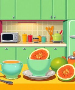 Guava Breakfast Paint Numbers