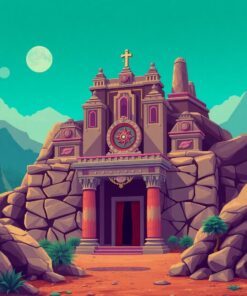 Lost Temple Paint Numbers