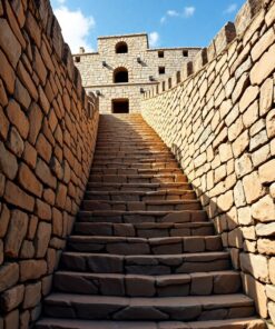Stone Stairs Paint Numbers