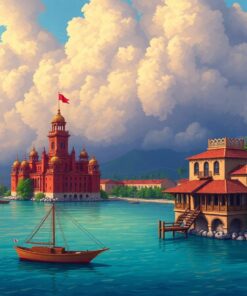 Storm Clouds Paint Numbers