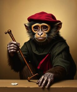 Capuchin Thief Paint Numbers