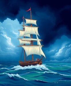 Approaching Storm Paint Numbers