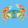 Blue Crab Paint Numbers