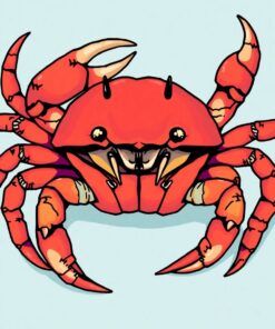 Coconut Crab Paint Numbers