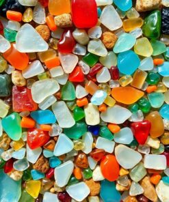 Glass Shards Paint Numbers