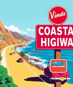 Highway Ad Paint Numbers