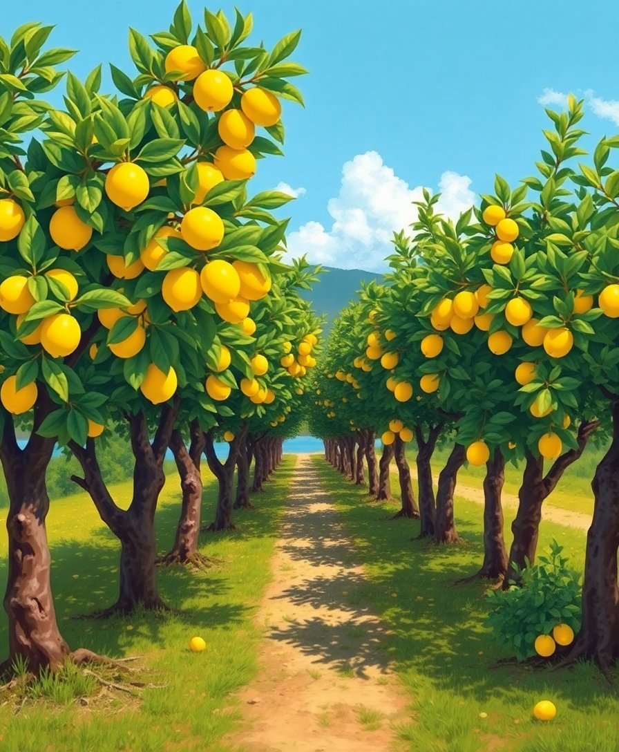 Lemon Grove Paint Numbers Lemon Grove Paint Numbers