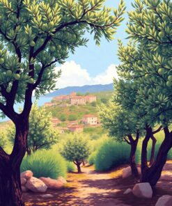 Olive Grove Paint Numbers