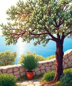 Olive Tree Paint Numbers