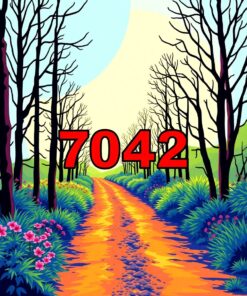 Pillar Ruins Paint Numbers