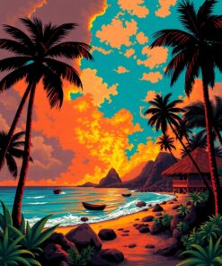 Grove Inferno Paint Numbers