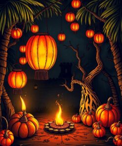 Lantern Ritual Paint Numbers