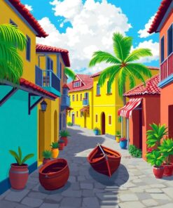 Sea Alley Paint Numbers