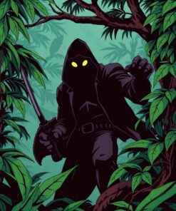 Jungle Shadow Paint Numbers