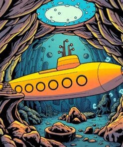 Submarine Lair Paint Numbers