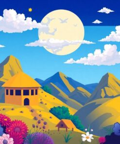 Conservatory Candlelight Paint Numbers