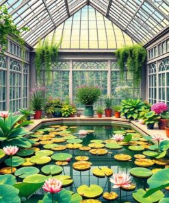 Lily Pool Paint Numbers