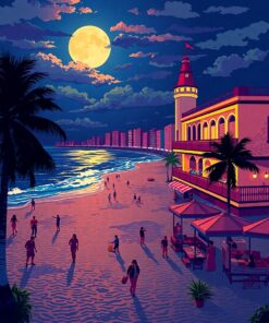 Copacabana Nightfall Paint Numbers