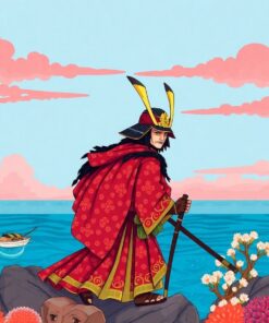 Vintage Coral Coast Ronin Paint By Numbers