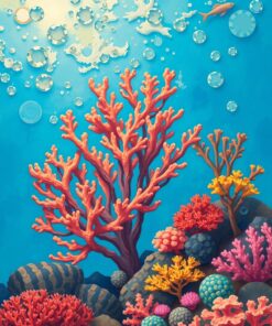 Reef Impressionism Paint Numbers