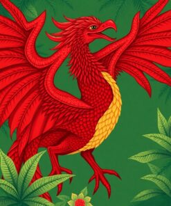 Jungle Drake Paint Numbers