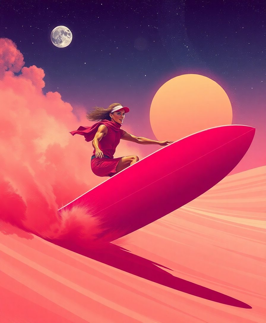 Sand Surfer Paint Numbers Sand Surfer Paint Numbers