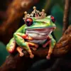 Vintage Crowned Tree Frog Paint By Numbers