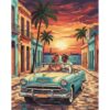 Vintage Cuban Love Journey Paint By Numbers