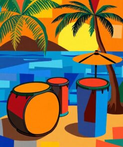 Island Drums Paint Numbers