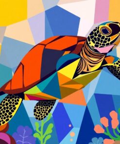 Reef Turtle Paint Numbers