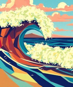 Surf Break Paint Numbers